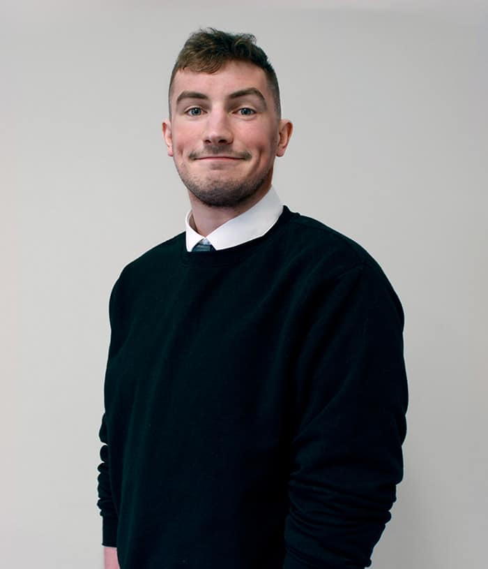 Lewis Man smiling